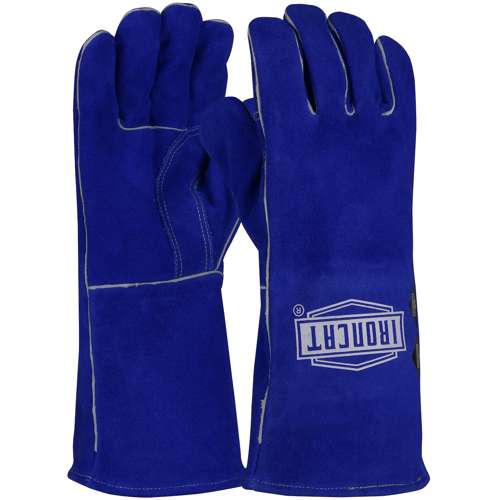 946 AR Premium Grade Split Cowhide Leather Welder's Glove with Para-Aramid Cut Lining