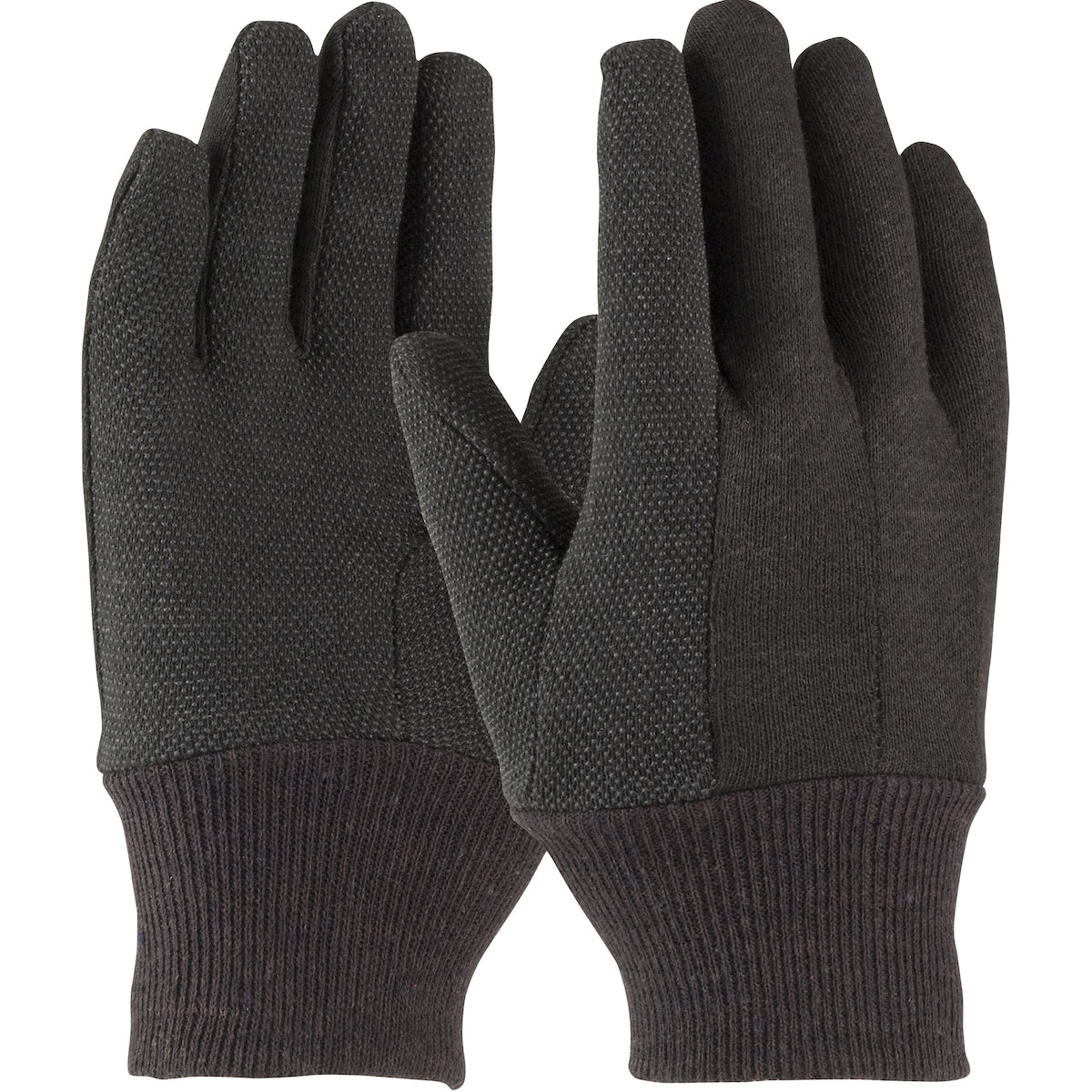 95-809PDC Regular Weight Polyester/Cotton Jersey Glove with PVC Dotted Grip - Ladies'