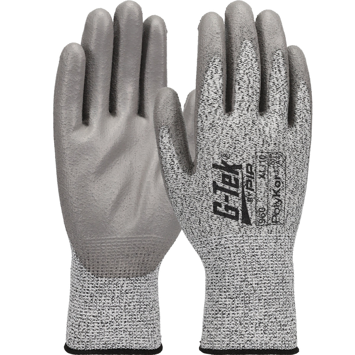 960 Seamless Knit PolyKor® Blended Glove with Polyurethane Coated Flat Grip on Palm & Fingers