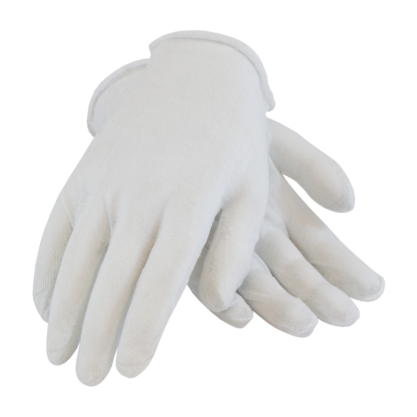 97-501I Economy, Light Weight Cotton Lisle Inspection Glove with Unhemmed Cuff - Ladies'
