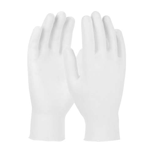 97-501/10 Premium, Light Weight Cotton Lisle Inspection Glove with Unhemmed Cuff - 10.5"