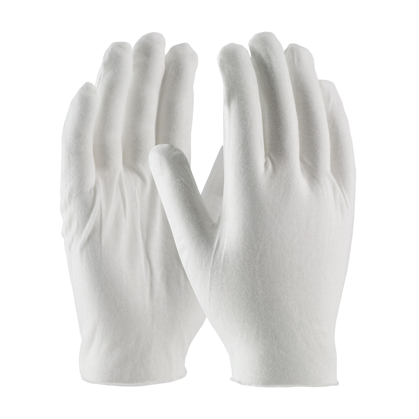 97-520 Medium Weight Cotton Lisle Inspection Glove with Unhemmed Cuff - Men's