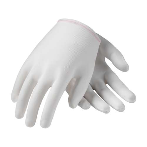 97-520R Medium Weight Cotton Lisle Inspection Glove with Rolled Hem Cuff - Men's