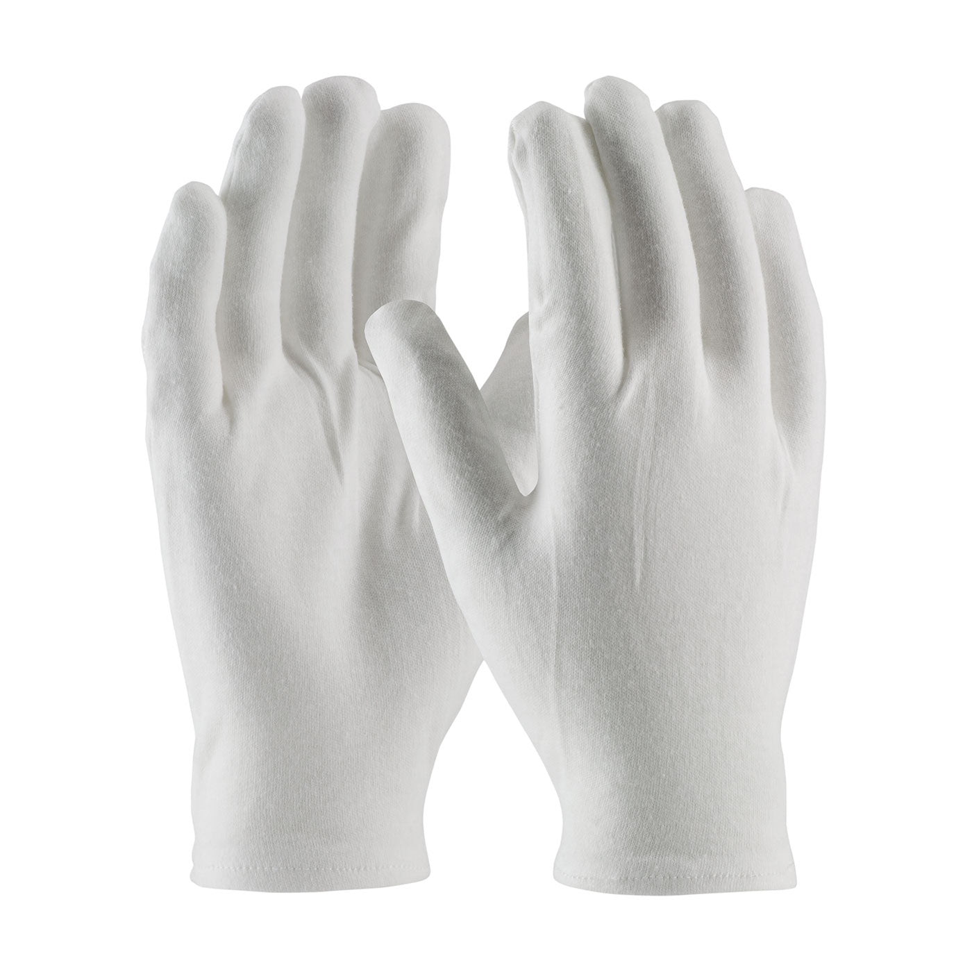 97-540R Heavy Weight Cotton Lisle Inspection Glove with Rolled Hem Cuff - Men's