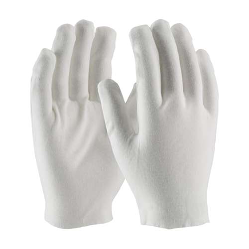 97-540 Heavy Weight Cotton Lisle Inspection Glove with Unhemmed Cuff - Men's