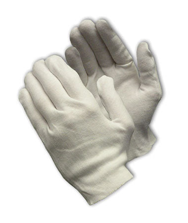 97-541 Heavy Weight Cotton Lisle Inspection Glove with Unhemmed Cuff - Ladies'