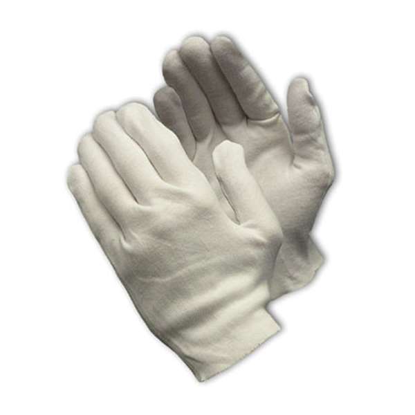97-541 Heavy Weight Cotton Lisle Inspection Glove with Unhemmed Cuff - Ladies'