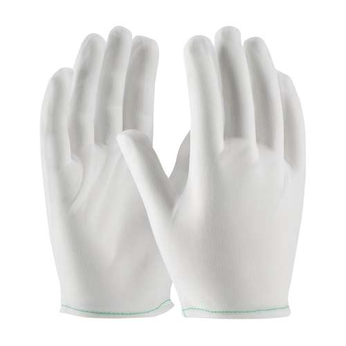 98-740 40 Denier Tricot Inspection Glove with Rolled Hem Cuff - Men's