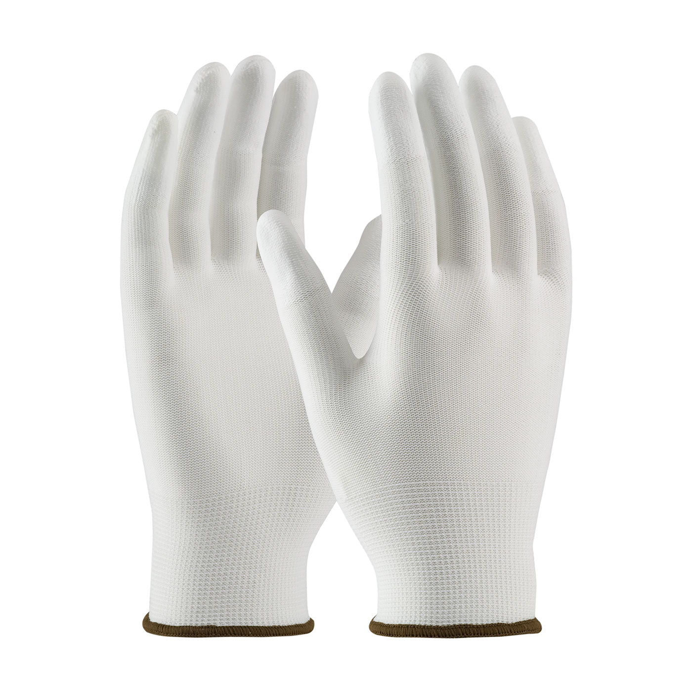 99-126 Seamless Knit Nylon Clean Environment Glove with Polyurethane Coated Smooth Grip on Fingertips