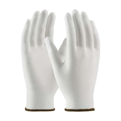 99-126 Seamless Knit Nylon Clean Environment Glove with Polyurethane Coated Smooth Grip on Fingertips
