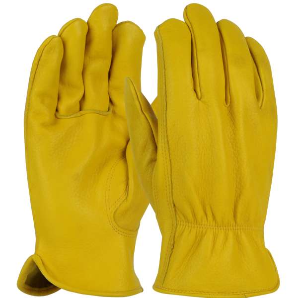 9925K Regular Grade Top Grain Deerskin Leather Drivers Glove - Keystone Thumb