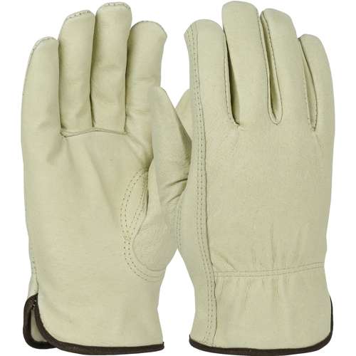 994KP Top Grain Pigskin Leather Drivers Glove with Natural Thermal Lining - Keystone Thumb