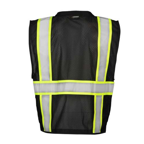 Kishigo B100 Enhanced Visibility Multi Pocket Mesh Vest - Safety Vest