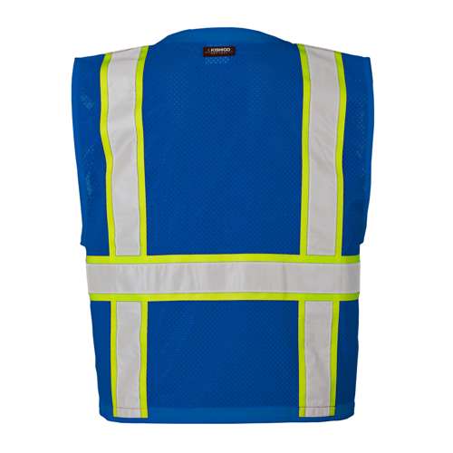 Kishigo B102 Enhanced Visibility Multi Pocket Mesh Vest - Safety Vest