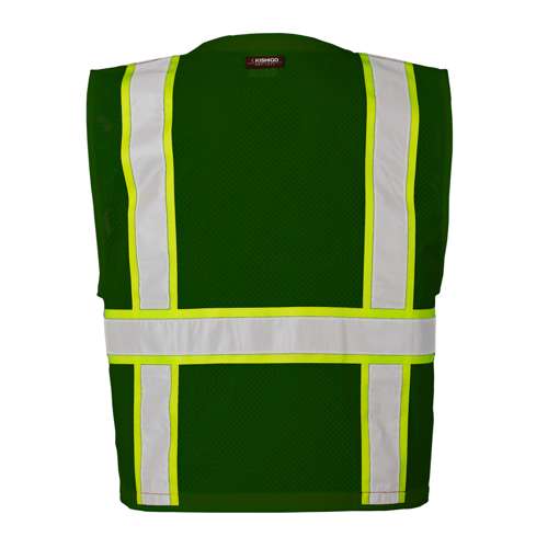 Kishigo B104 Enhanced Visibility Multi Pocket Mesh Vest - Safety Vest