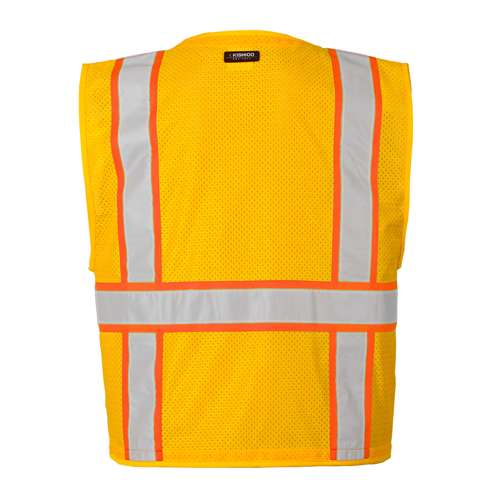 Kishigo B106 Enhanced Visibility Multi Pocket Mesh Vest - Safety Vest