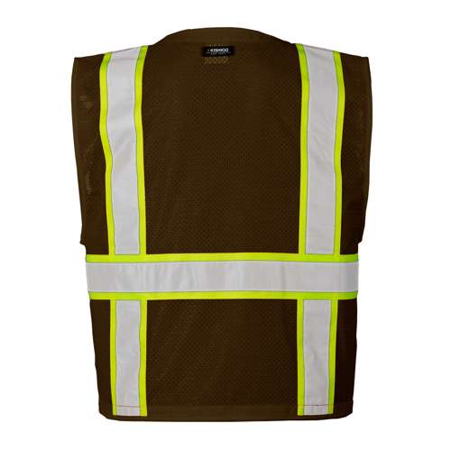 Kishigo B108 Enhanced Visibility Multi Pocket Mesh Vest - Safety Vest