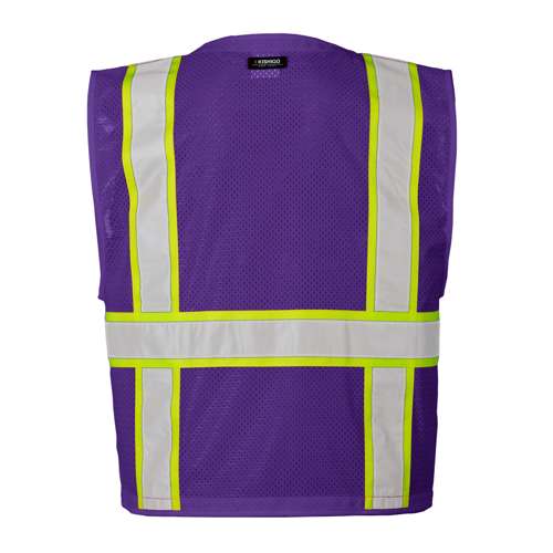 B109 Enhanced Visibility Multi Pocket Mesh Vest