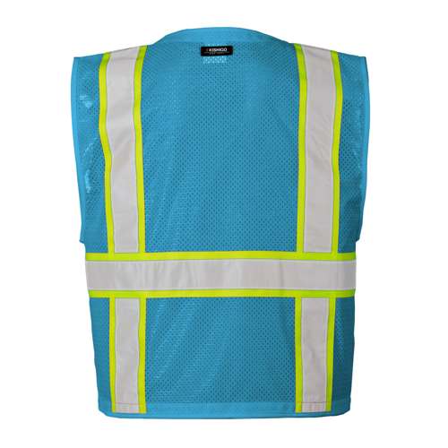 B110 Enhanced Visibility Multi Pocket Mesh Vest