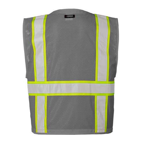 Kishigo B111 Enhanced Visibility Multi Pocket Mesh Vest - Safety Vest