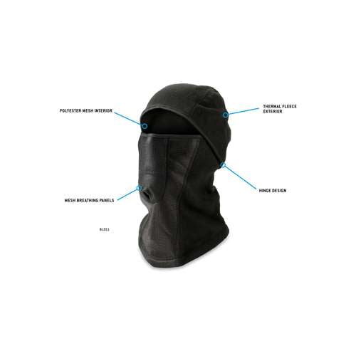 BL011 Non-Rated Black Balaclava