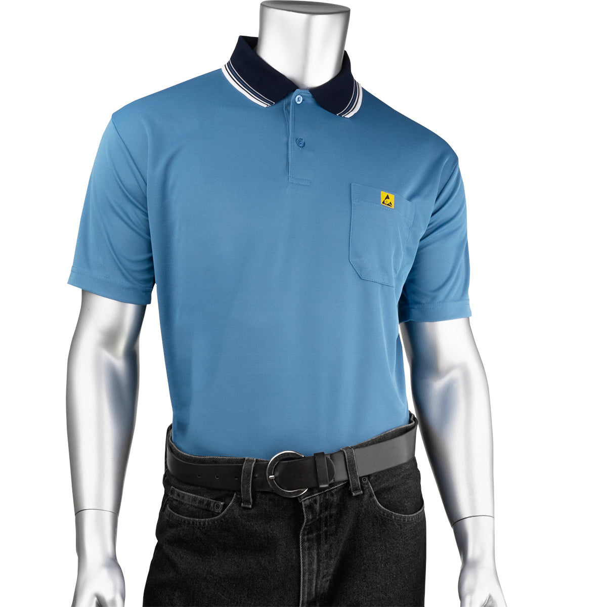 BP801SC-RB Short Sleeve ESD Polo Shirt