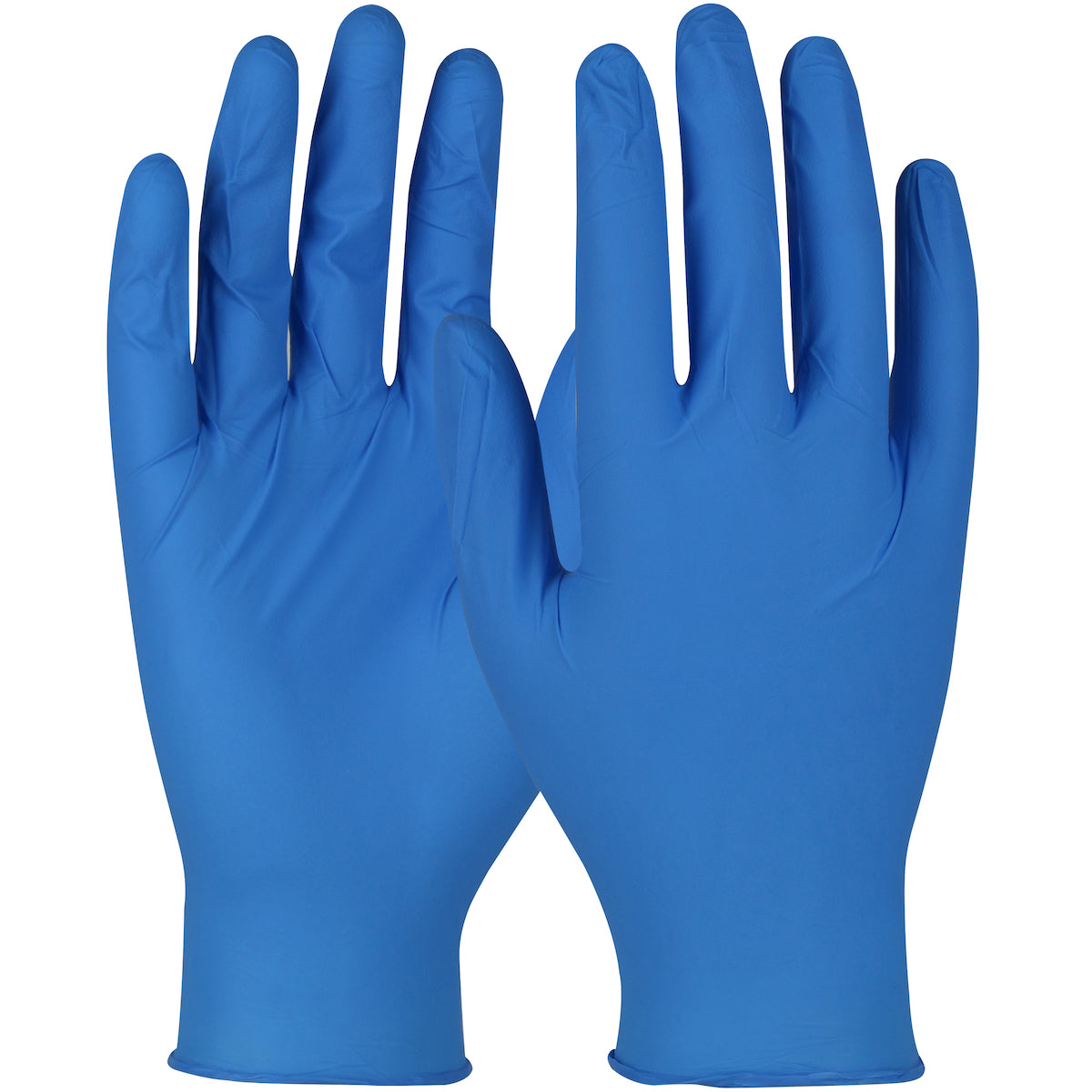 BQF09 Disposable Nitrile Glove, Powder Free with Textured Grip - 4 mil