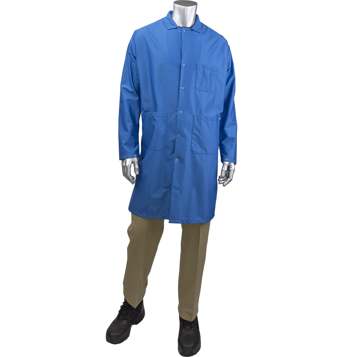BR18-45RB Staticon Long ESD Labcoat