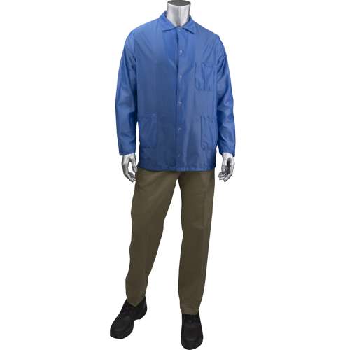 BR49A-44RB StatStar Short ESD Labcoat