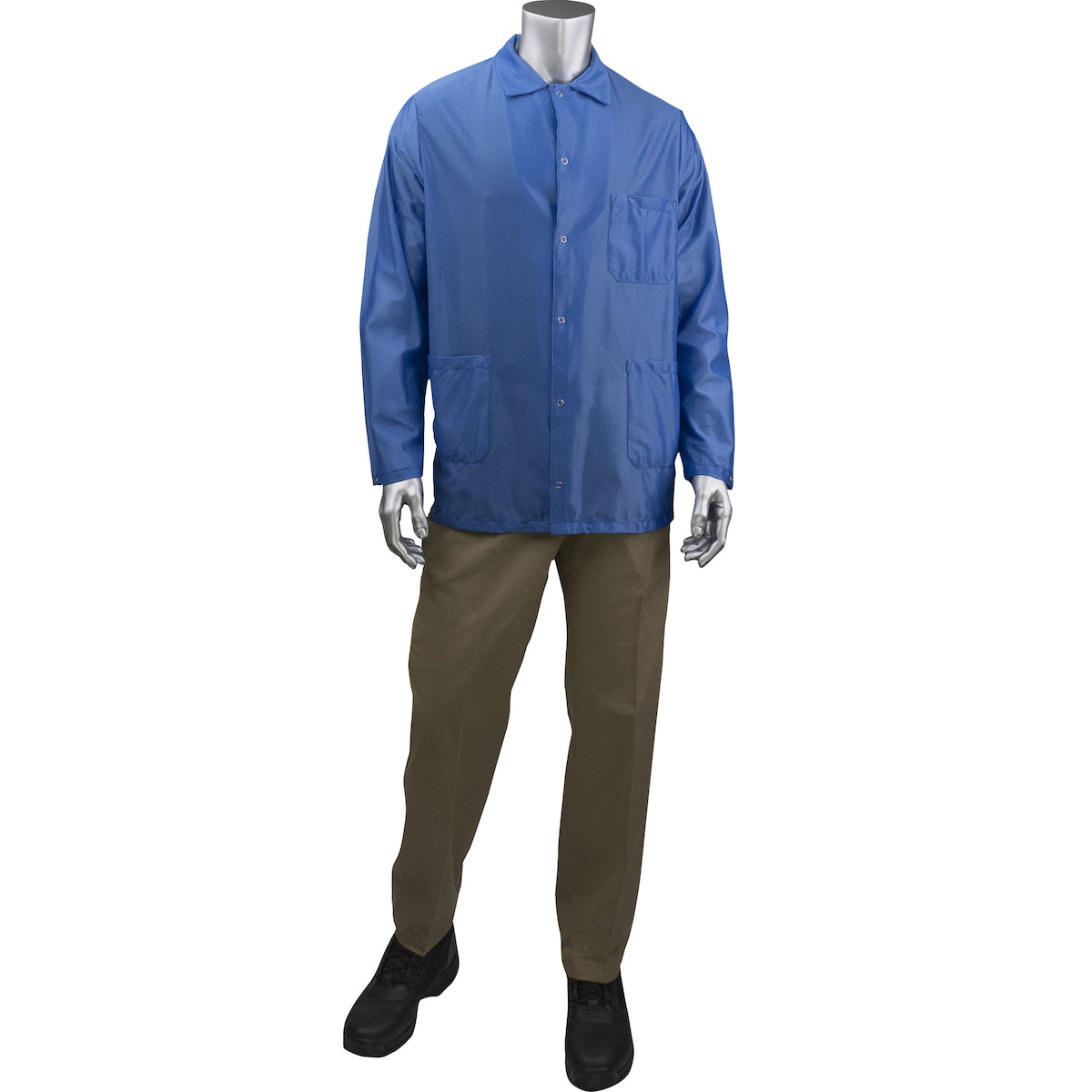 BR49A-44RB StatStar Short ESD Labcoat