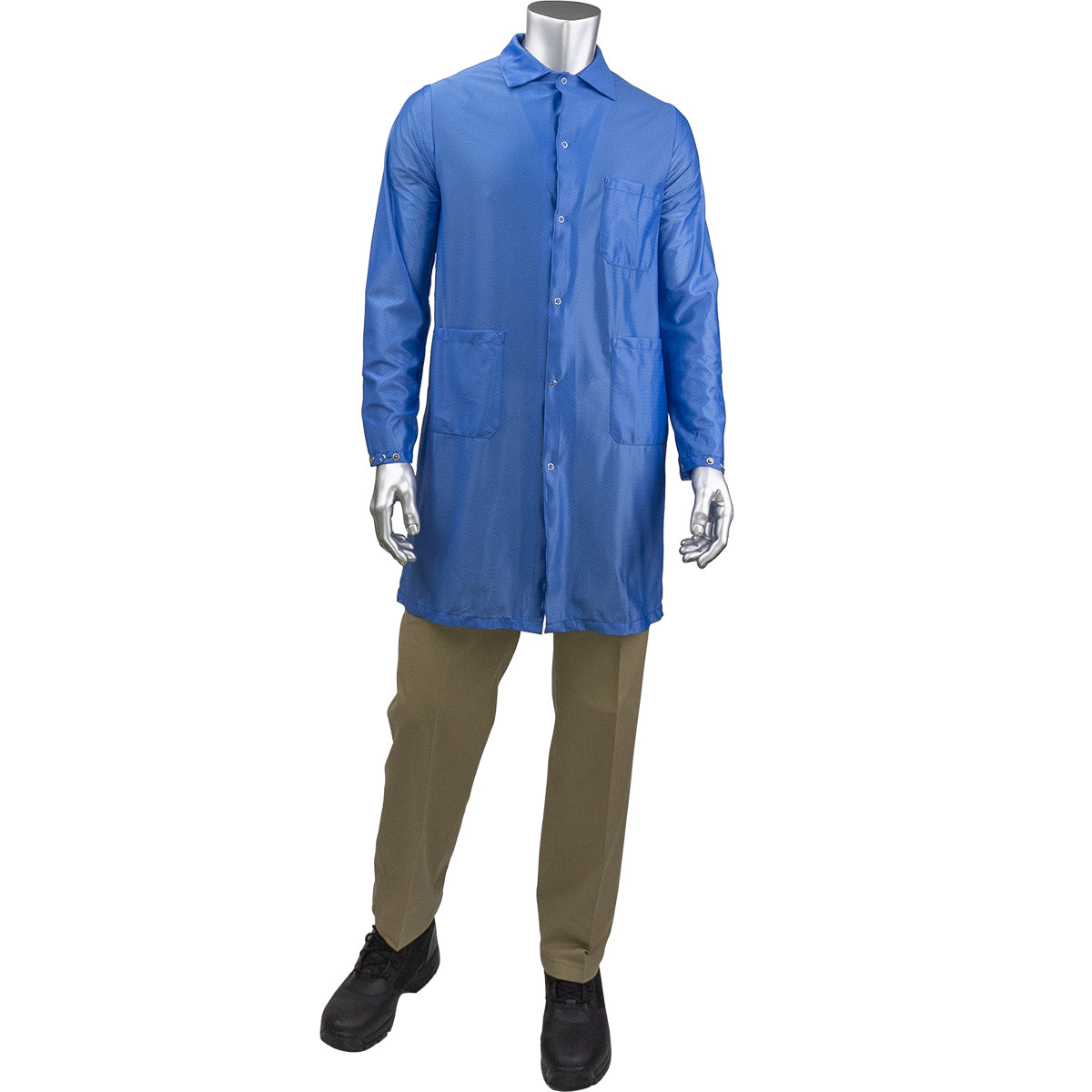 BR51-44RB StatStar Long ESD Labcoat