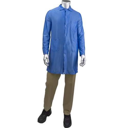 BR51-44RB StatStar Long ESD Labcoat
