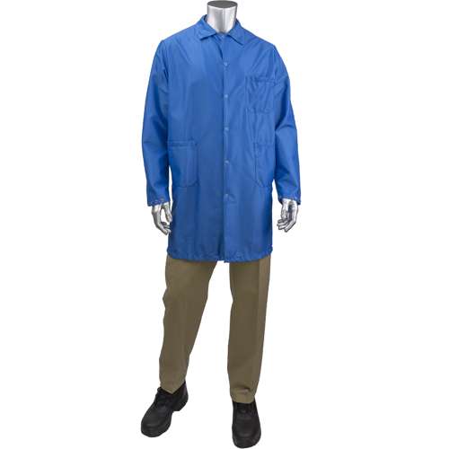 BR51-47RB StatMaster Long ESD Labcoat