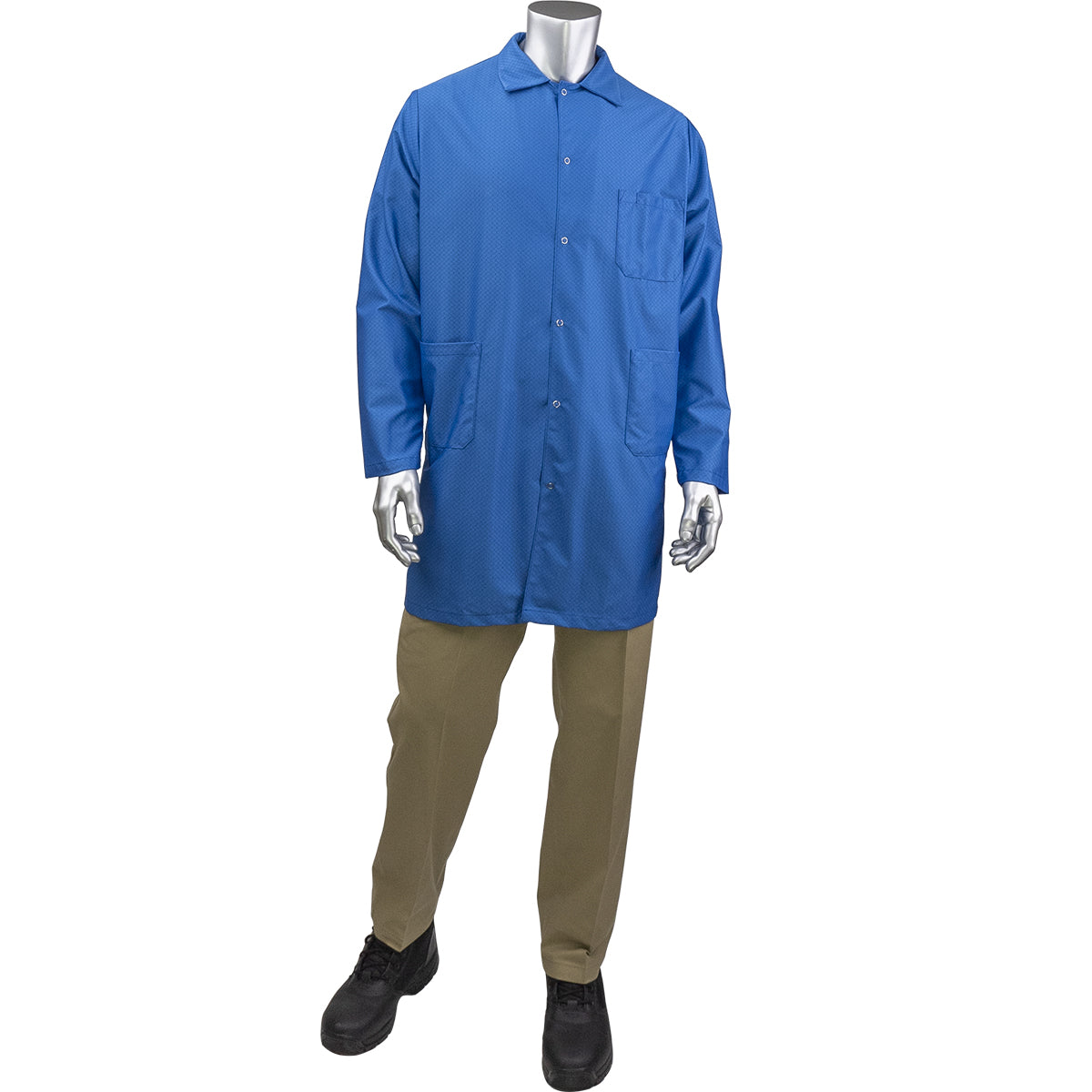 BR59N-45RB Staticon Long ESD Labcoat
