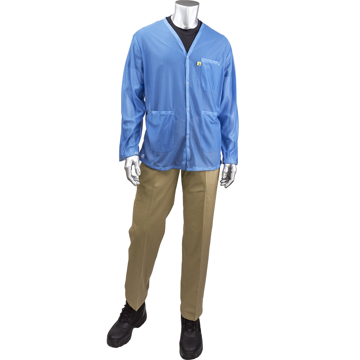 BR8-42NB Short ESD Sheer Labcoat