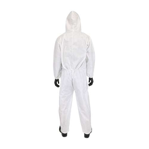 C3806 PosiWear M3 Coverall with Hood, Elastic Wrists & Ankles 50 gsm