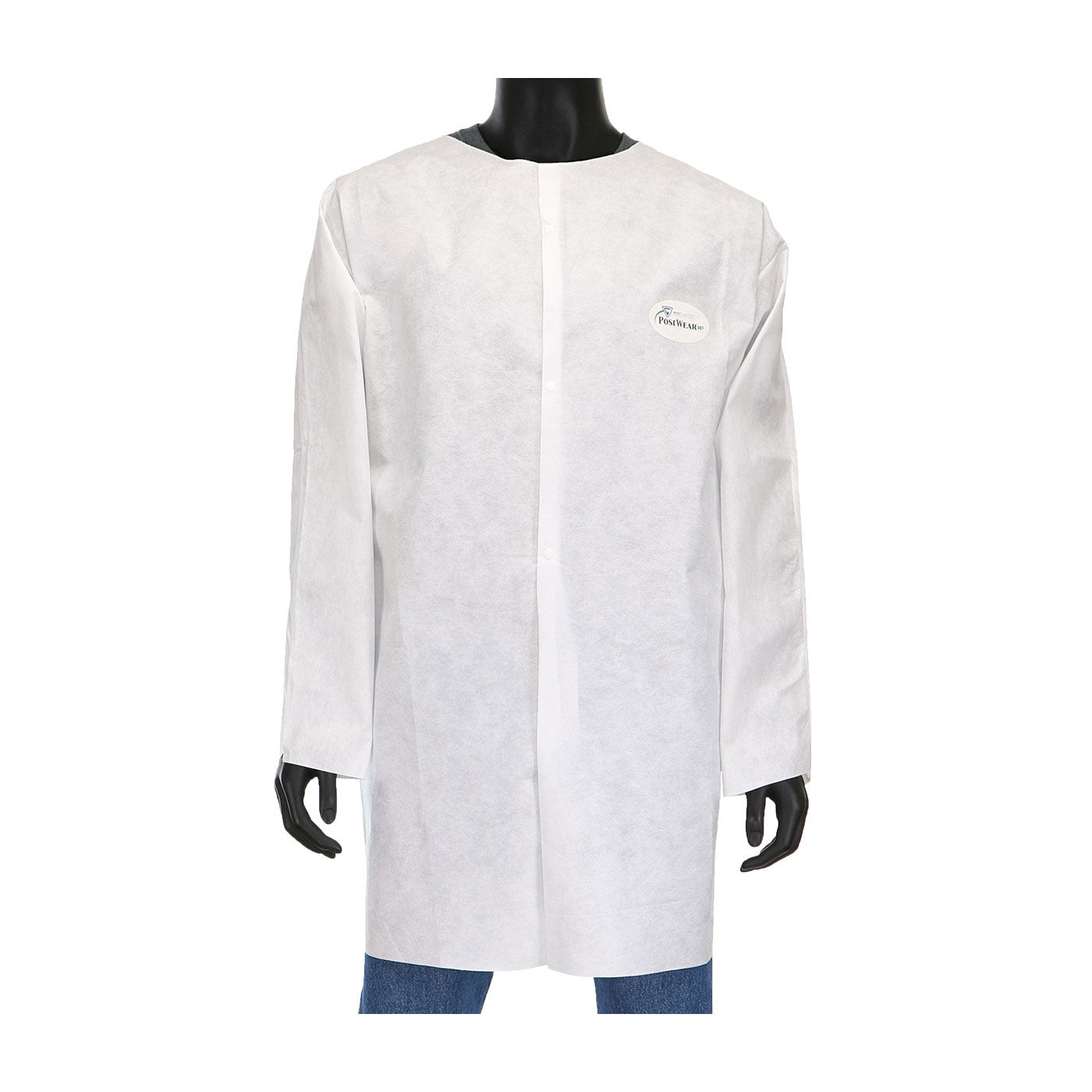 C3818 PosiWear M3 Lab Coat - No Pockets, 50 gsm