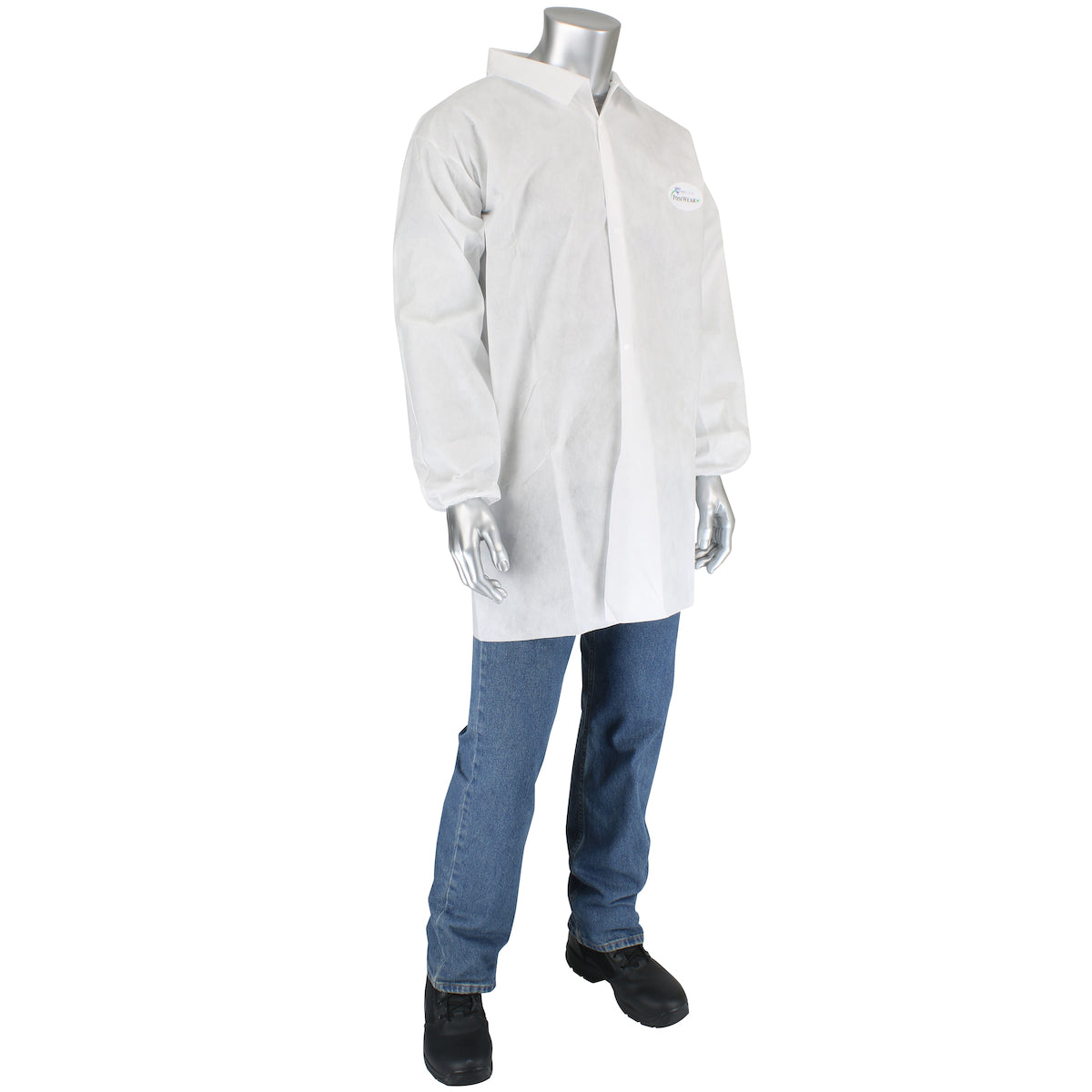 C3819 PosiWear M3 Lab Coat - No Pockets, 50 gsm