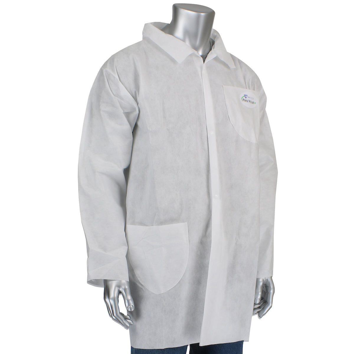C3820 PosiWear M3 Lab Coat - 2 Pocket, 50 gsm