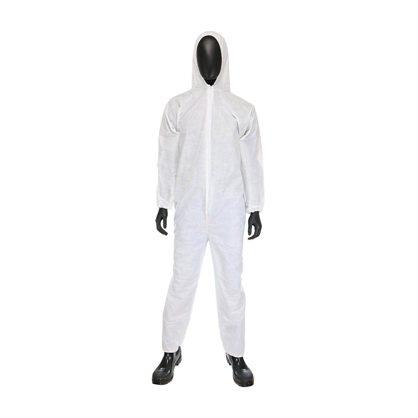 C3856 SMS Coverall with Hood Elastic Wrist & Ankle 42 gsm