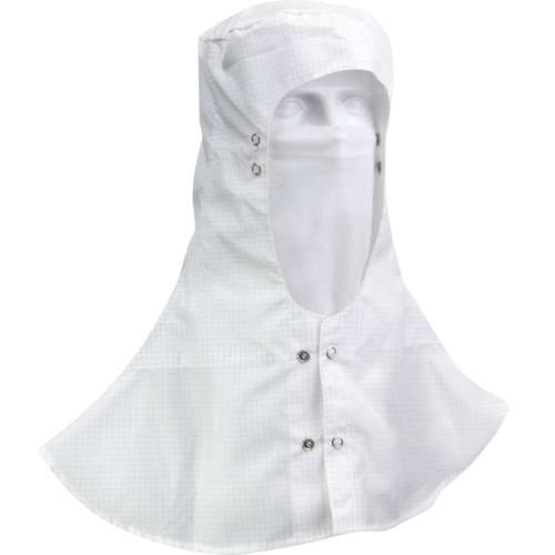 CD1-75WH Tricot Snap-in Face Mask