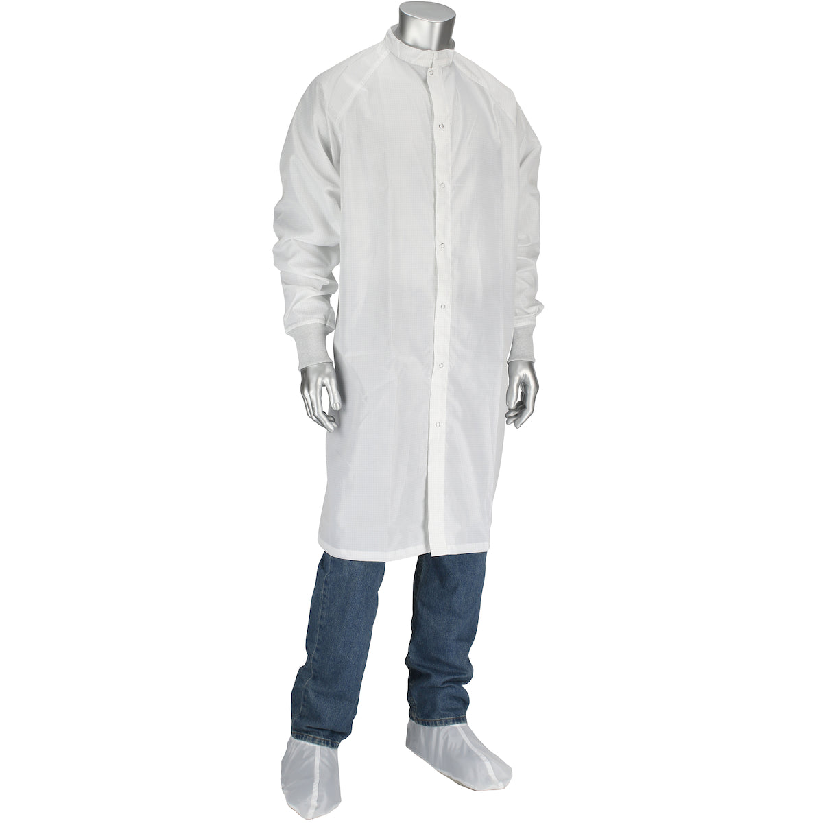 CFRC-74WH Altessa Grid ISO 5 (Class 100) Cleanroom Frock