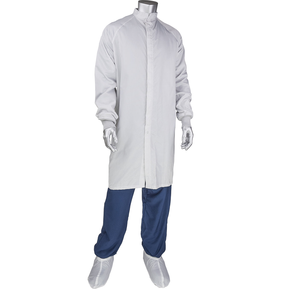 CFRZC-89WH Disctek 2.5 Grid ISO 4 (Class 10) Cleanroom Frock