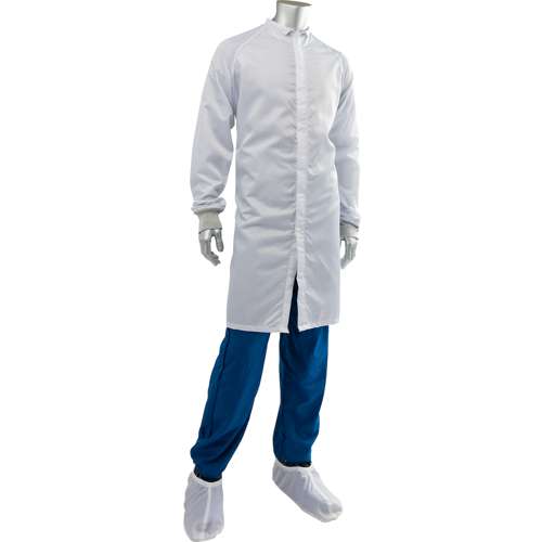 CFRZPD-88WH Disctek 5.0 ISO 6 (Class 1,000) Cleanroom Frock