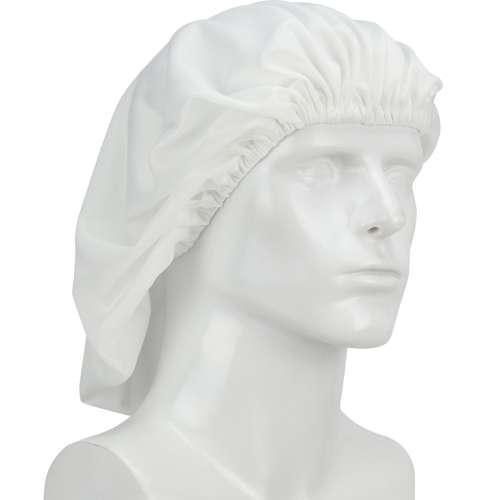 CHB-75WH Tricot 21" Bouffant Cap