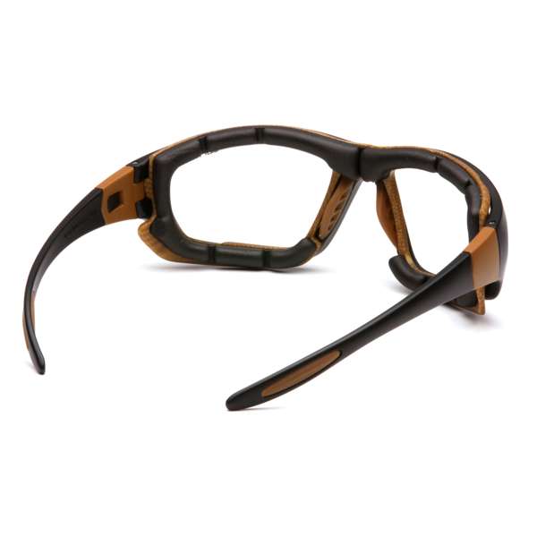 CHB410DTPCS Carthage - Clear Anti-fog Lens with Black/Tan Frame