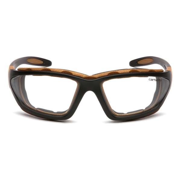 CHB410DTPCS Carthage - Clear Anti-fog Lens with Black/Tan Frame