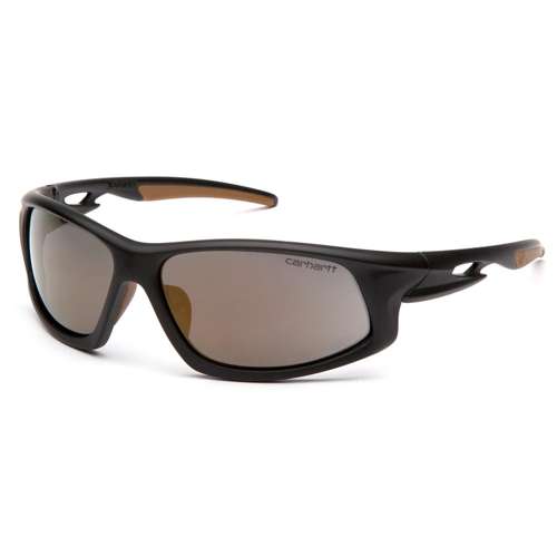 CHB690DT Ironside - Safety Eyewear - Black and Tan Frame/Antique Mirror Anti-Fog Lens