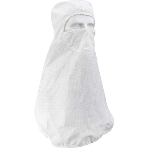 CHPIN2-74WH Altessa Grid ISO 5 (Class 100) Cleanroom Hood with Built-In Face Mask - Pull Over
