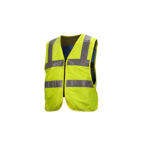 CV200 Hi-vis lime vest size 2XL adjusts to 5XL